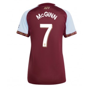 Fotbalové Dres Aston Villa John McGinn #7 Dámské Domácí Oblečení 2025-26 Krátký Rukáv